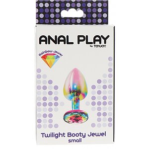 Anal Plug Twilight Jewel Small Multicolor