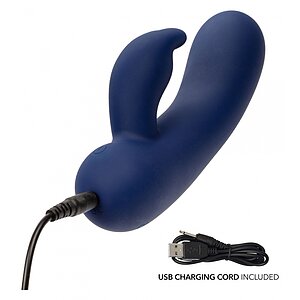CalExotics Cashmere silk Bunny — 10 Moduri, Dual Motor, IPX7 Mov