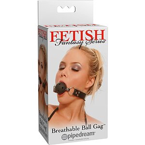 Calus Sexual Breathable Ball Negru Thumb 2