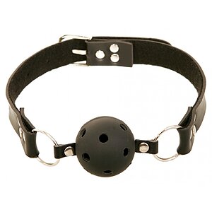 Căluș Sexual Breathable Ball Negru