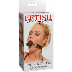 Căluș Sexual Breathable Ball Negru Thumb 2