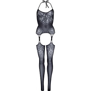 Catsuit Leg Avenue Jacquard Net XS-L