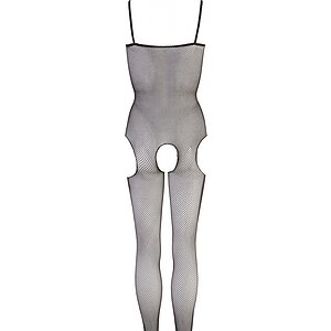Catsuit No:Xqse Plasa Negru L-XL Thumb 1