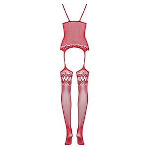Catsuit Obsessive F214 Rosu S-L Thumb 3