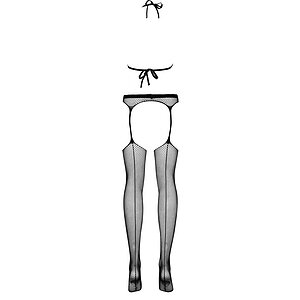 Catsuit Obsessive N108 Negru S-L Thumb 1