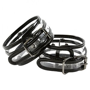 Cătușe Bare Bondage Ankle Negru