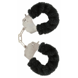 Cătușe Furry Fun Cuffs Negru