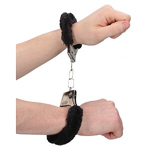 Cătușe cu Blăniță Furry Fun cu Buton de Eliberare