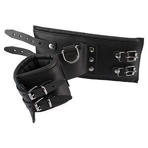 Cătușe Leather Zado Negru