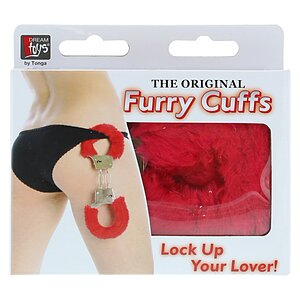 Catuse Metal With Plush Red Rosu Thumb 1