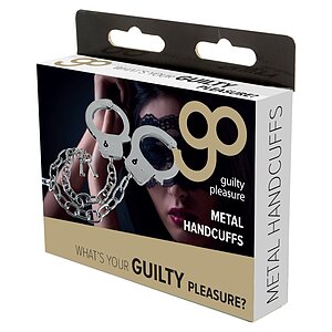 Cătușe Metalice Guilty Pleasure Lanț Lung Argintiu