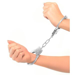 Catuse Official Handcuffs Metal Argintiu Thumb 1