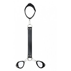 Cătușe Piele Cuffs Negru
