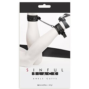 Catuse Sinful Ankle Negru Thumb 1