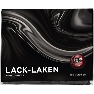 Cearceaf Vinyl Bed Sheet Negru Thumb 2