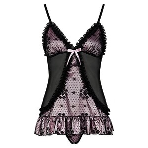 Chemise LivCo Halla Negru M Thumb 1