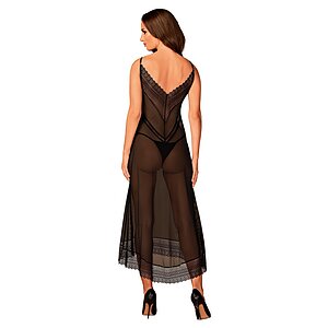 Chemise Obsessive Estiqua Negru XS-S