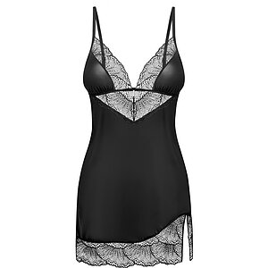 Chemise Obsessive Lobellis Negru XL-2XL