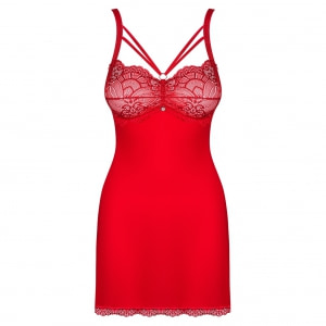 Chemise Obsessive Loventy Roșu 2XL-3XL