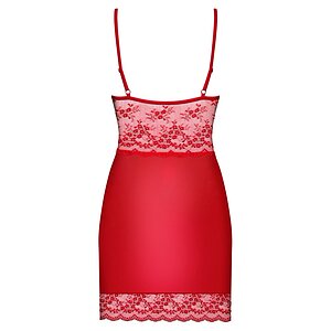 Chemise Obsessive Lovica Rosu S-M Thumb 1