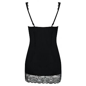 Chemise Obsessive Miamor Negru L-XL Thumb 1