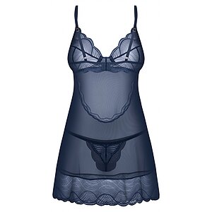 Chemise Obsessive Nightly Albastru M-L