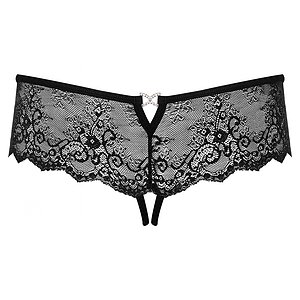 Chilot Decupat Obsessive Merossa Negru S-M Thumb 1