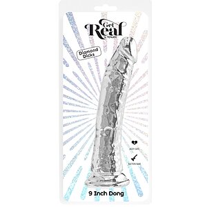 Clear Dong 25cm Transparent
