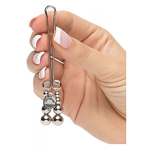 Clema Pentru Clitoris Just Sensation Argintiu Thumb 1