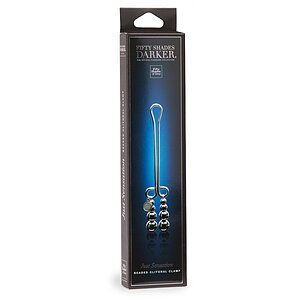 Clema Pentru Clitoris Just Sensation Argintiu Thumb 3