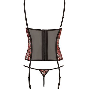 Corset Cottelli Collection Corsage Set Negru S Thumb 1