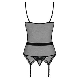 Corset Obsessive Lustella Negru S-M Thumb 1