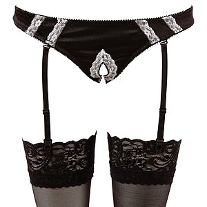 Costum Erotic Menajera Cottelli Collection Negru XL Thumb 3