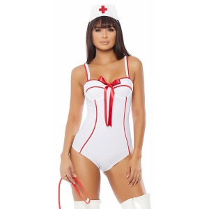 Costum Forplay În Perfect Health Alb XS-S
