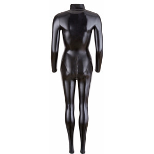 Costum Latex Cottelli Collection Jumpsuit Negru M Thumb 5