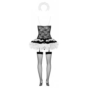 Costum Obsessive Housemaid Negru L-XL Thumb 1