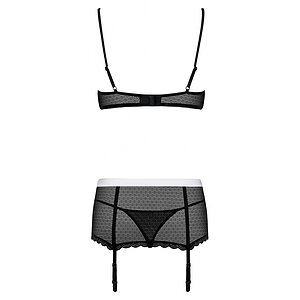 Costum Obsessive Maidme Negru S-M Thumb 1