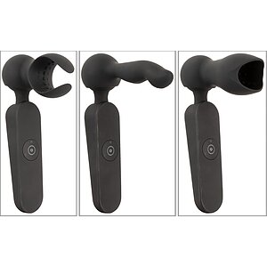 Couples Choice Wand – 12 Moduri, încălzire 41°C, Reîncărcabil Negru