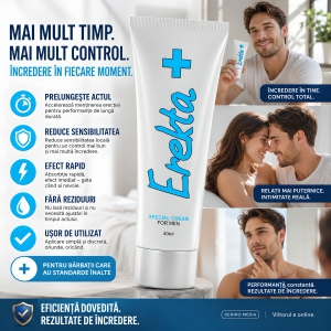 Cremă Ejaculare Precoce Erekta Plus 40ml Thumb 1