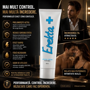Cremă Ejaculare Precoce Erekta Plus 40ml Thumb 3