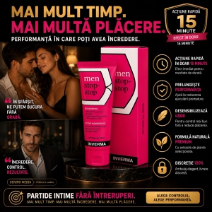 Cremă Întârziere Ejaculare Men Stop 18ml Thumb 1