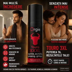 Cremă Stimulare Erecție Orgie Touro 3XL 15 ml