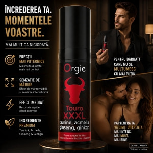 Cremă Stimulare Erecție Orgie Touro 3XL 15 ml