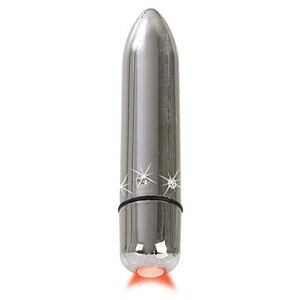 Crystal High Intensity Ou Vibrator Argintiu