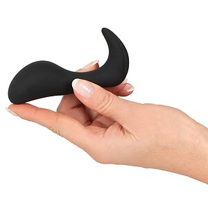 Dildo Anal Cu Carlig Velvets Medium Negru Thumb 5