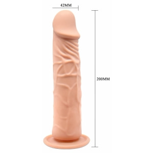 Dildo Realist Barbara Calvin cu Miez Ferm și Ventuză