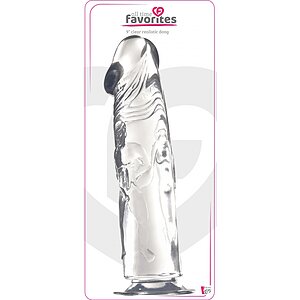 Dildo Clearstone Perfect Transparent Thumb 1