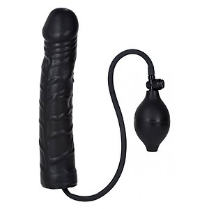 Dildo Realistic Inflatable Stud 24cm Negru