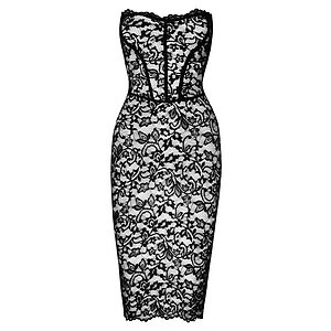 Rochie Noir Handmade Brenda Negru S