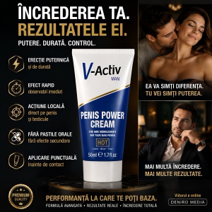 Erecție Prelungită Cremă V-Activ Penis Power 50ml Thumb 1